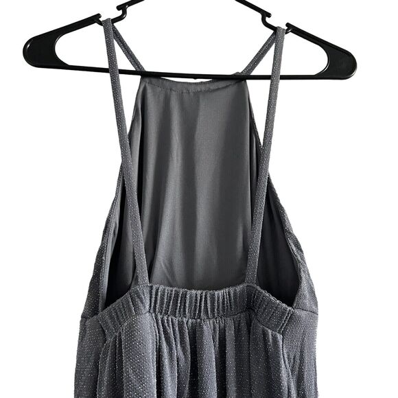 Show Me Your Mumu XS Amanda Maxi Dress Dancing Queen Shine Smoke NEW - Picture 5 of 11